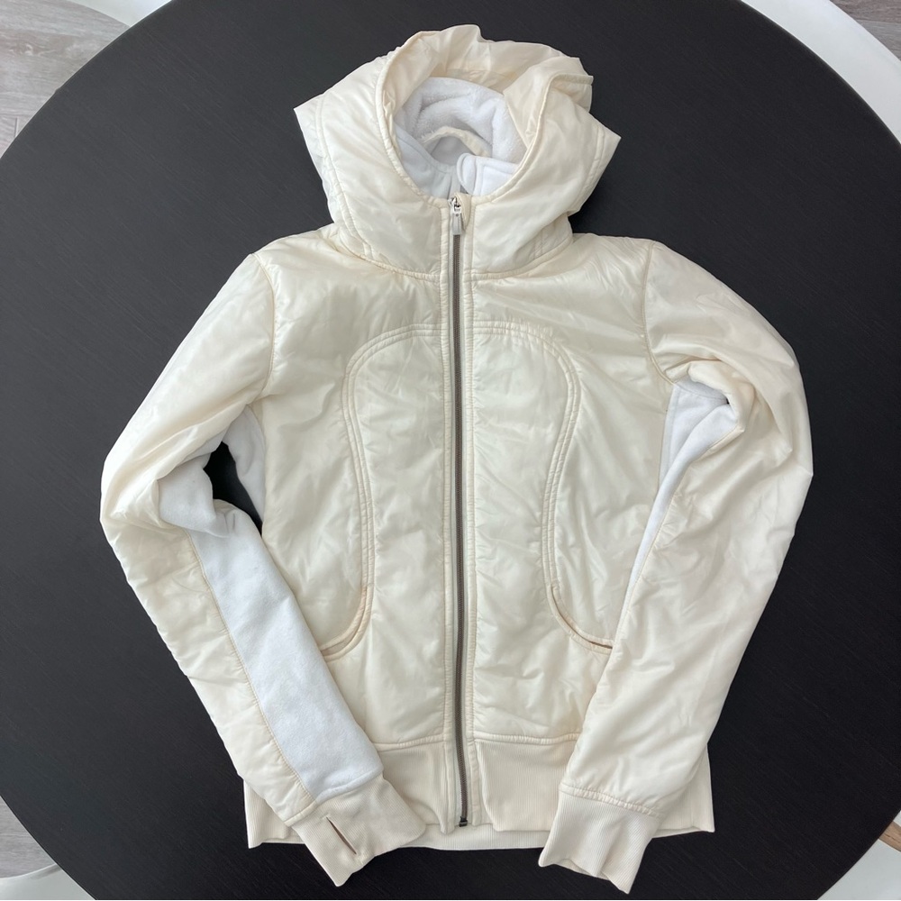 Special Edition Lululemon Uba Jacket/Hoodie in Cream